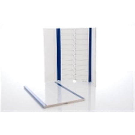 C and A Scientific MSL-26 20 Capacity Slide Folder- Blue