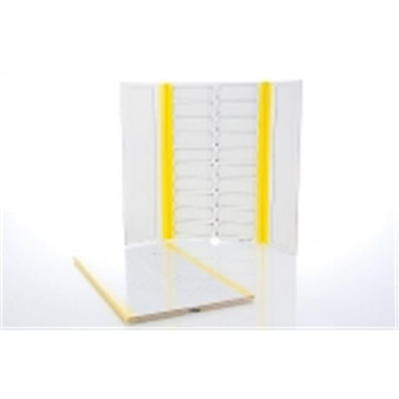 C and A Scientific MSL-29 20 Capacity Slide Folder- Yellow