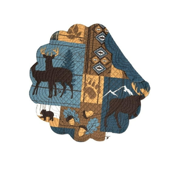 C and F Enterprises 63680 - Timber Trails Sky Rd Placemat S/6 (862603179S6) Kitchen Dining Linens