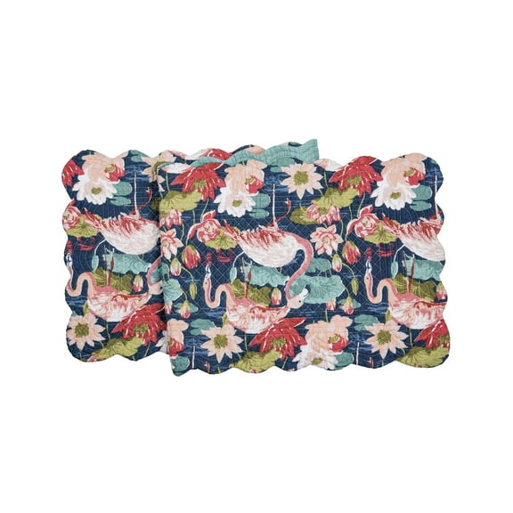 14" x 51" Flamingo Lagoon Table Runner