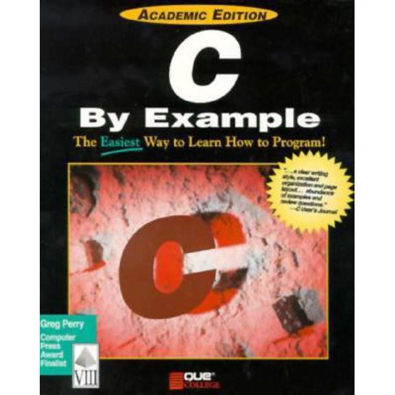 Pre-Owned C by Example (Paperback) 156529453X 9781565294530