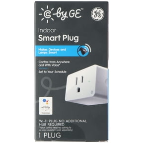 C by GE Series General Electric Indoor Smart Plug for Google Assistant - White