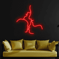thumbnail image 1 of C-craft Abstract Line Family of Four Led Neon Sign Wall Art Living Room Bedroom Wall Decor, 1 of 5