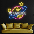thumbnail image 1 of C-craft My Universe Neon Sign Wall Art Decor For Bedroom Teenagers Childrenâ€™s Room Decor Kids Gift, 1 of 5