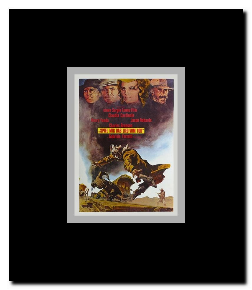 C'era una volta il West Framed Movie Poster
