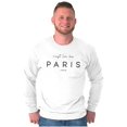 thumbnail image 1 of C'est La Vie Paris France 1990 Long Sleeve TShirt Men Women Brisco Brands S, 1 of 5