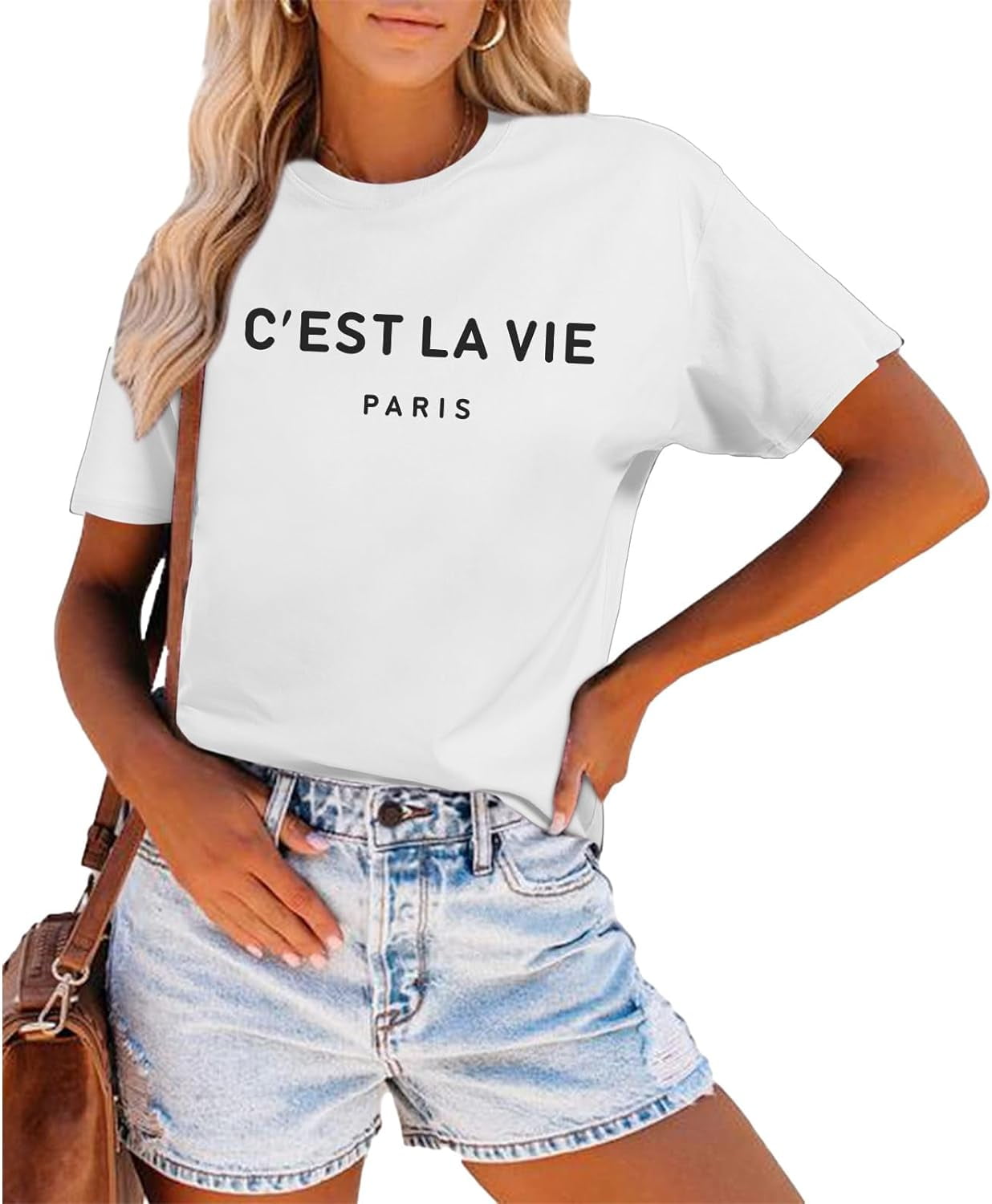 C'EST LA VIE OVERSIZED TEE main image 0