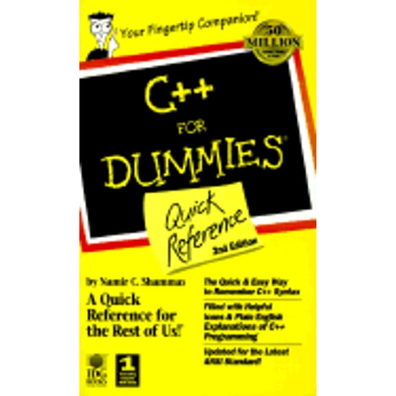 Pre-Owned C++ for Dummies: Quick Reference Paperback Namir Clement Shammas