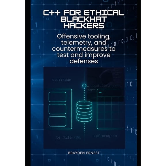 C++ for Ethical Blackhat Hackers: Offensive tooling, telemetry, and countermeasures to test and improve defenses, (Paperback)