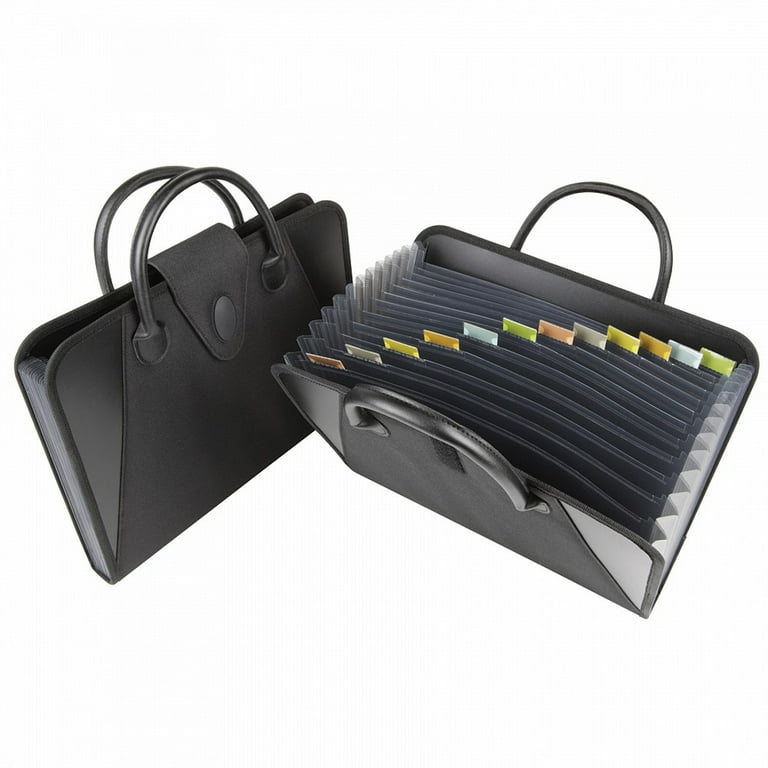 C-Line Expanding File With Handles - Black, 1/EA, 48211 C-Line Expanding File With Handles - Black, 1/EA, 48211