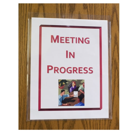 C-line Display Pockets, 8 1/2 x 11, 10/PK (Set of 12 PK)