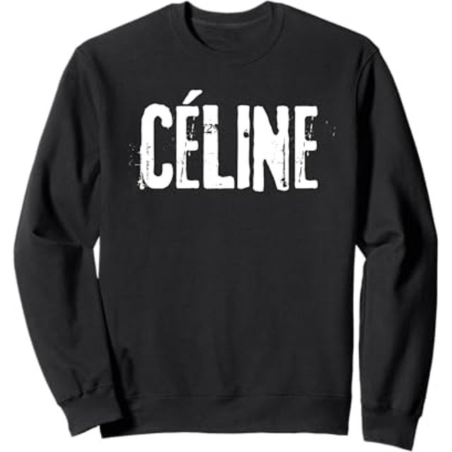 Céline Hi My Name Is First Name Tag Sweatshirt