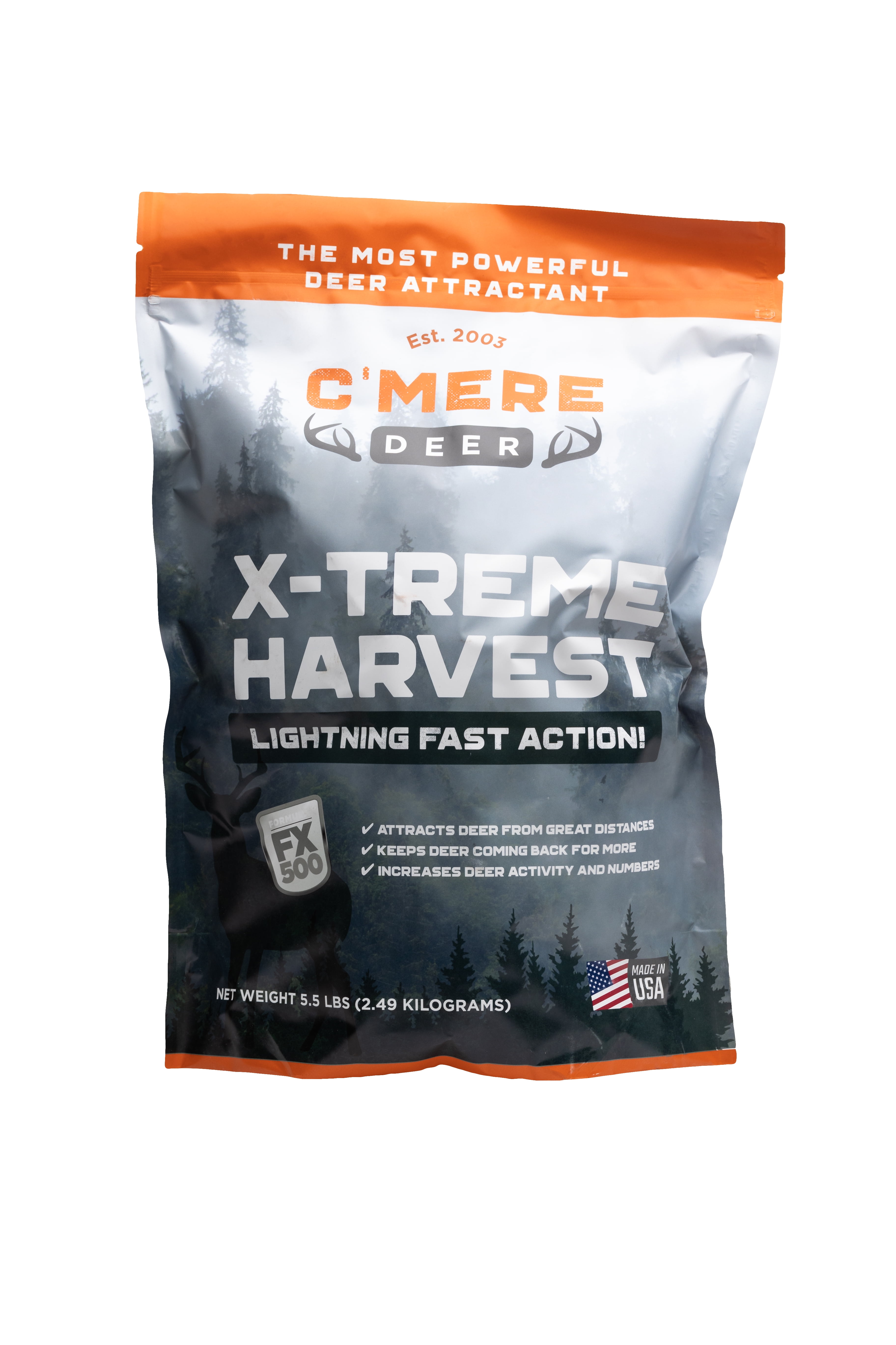 C'mere Deer xTreme Harvest 5.5 lb. Bag