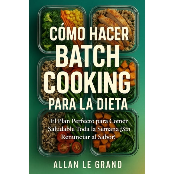 Batch Cooking Para Toda la Semana Cmo Hacer Batch Cooking Para La Dieta: El Plan Perfecto para Comer Saludable Toda la Semana Sin Renunciar al Sabor!, Book 8, (Paperback)