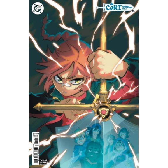C.o.r.t. Children Of The Round Table #5 (of 6) Cvr B Tony Valente Card Stock Var DC Comics Comic Book