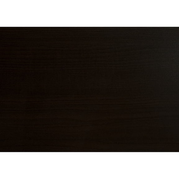 C-shaped, Brown Laminate and Metal, Espresso Surface - Ideal for Living Room, Bedroom as Snack or Side Table