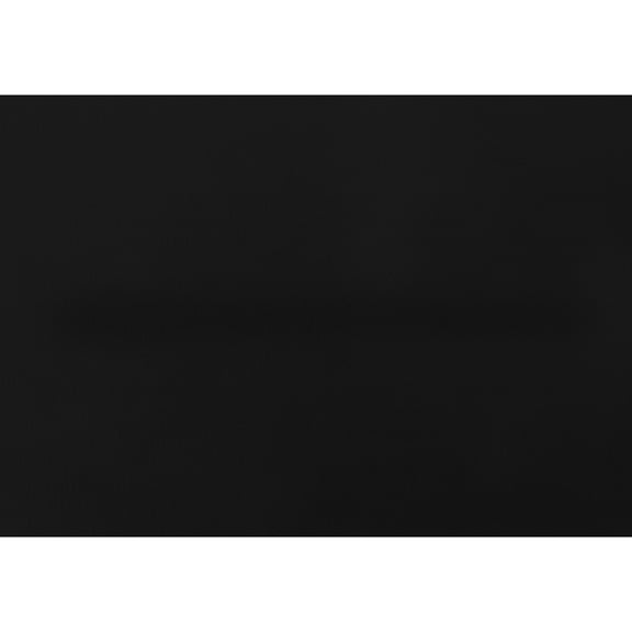 C-shaped End Table | Ideal for Living Room and Bedroom Use | Rectangular Black Tabletop with Chrome Metal Frame | Convenient Assembly with Illustrated Instructions