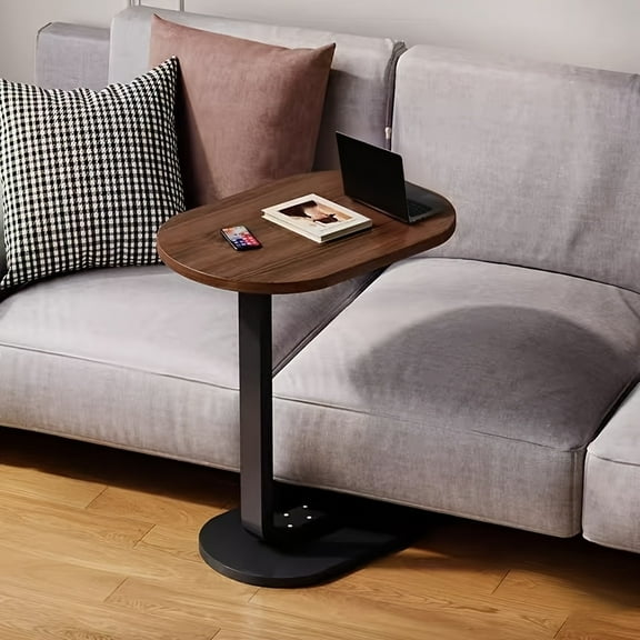 C-shaped Laptop Desk, Sofa Side Table, with A Stable Base, Space-saving, Suitable for Living Rooms, Bedrooms, Bed Workstations, Modern Home Decor, Sturdy Construction