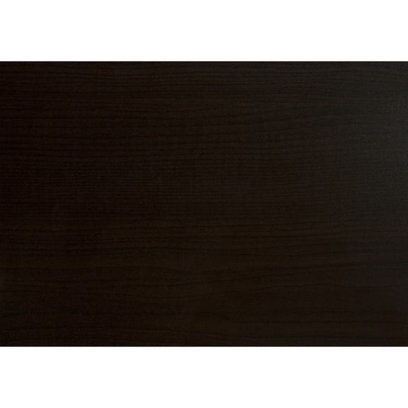 C-shaped Snack Table | Keep Items Nearby When Sitting | Wide Espresso Surface | Metal Base for Easy Carrying