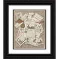 thumbnail image 1 of C. van Zuyderhoudt 12x14 Black Ornate Wood Framed Double Matted Museum Art Print Titled: Farmer's Cup (1765), 1 of 5