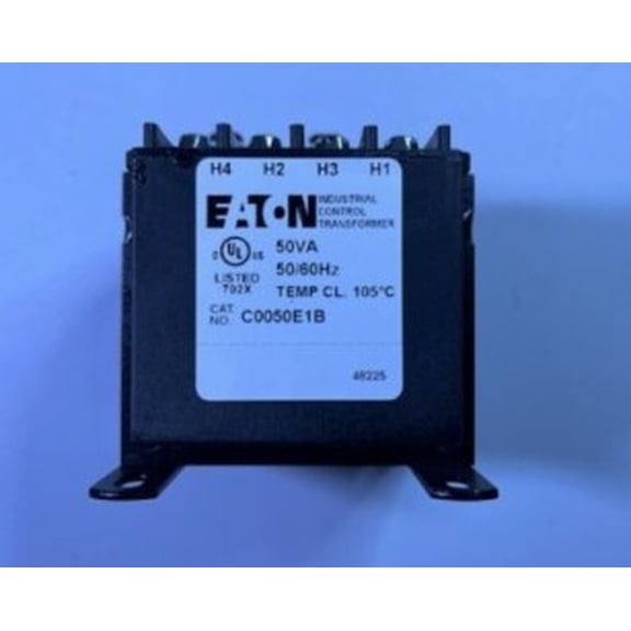 C0050E1B Eaton 50VA Industrial Control Transformer Pri:120X240, Sec: 24V