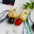 thumbnail image 1 of C019-REBL Kimono Rabbit 2 - Cell Phone Charm Strap  Camera Charm Strap & Handbags Charms, 1 of 1
