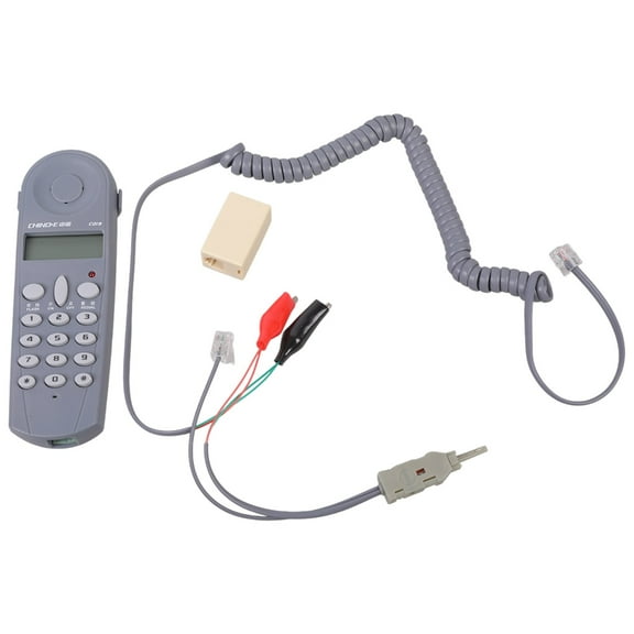 C019 Trimlines Corded Landlines Phone, Easy to Use, Wall Mountable Phone