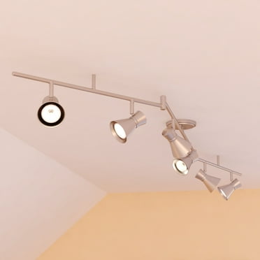 C0221-Vaxcel-Alto 6-Light Directional Light in Mid-Century Modern Style 8 Inches Tall and 82 Inches Wide
