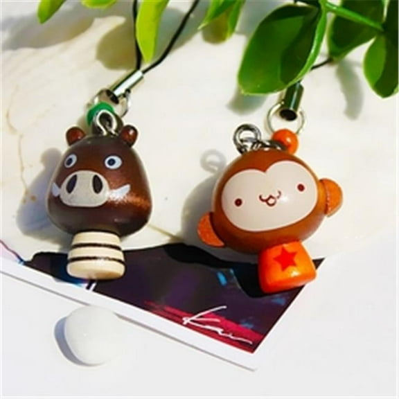 C026-FRRA Mini Animal 1 - Cell Phone Charm Strap  Camera Charm Strap & Handbags Charms