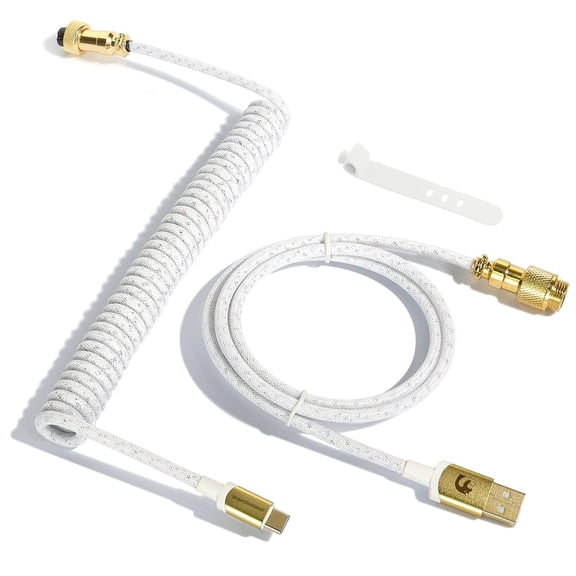 Manbasnake 5.39' Cable, White