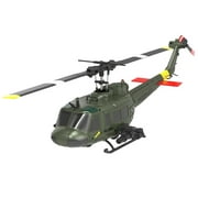 C032 1/48 Scale UH-1 Huey 2.4G 6CH Flybarless RC Helicopter Model RTF Version/ Army Green