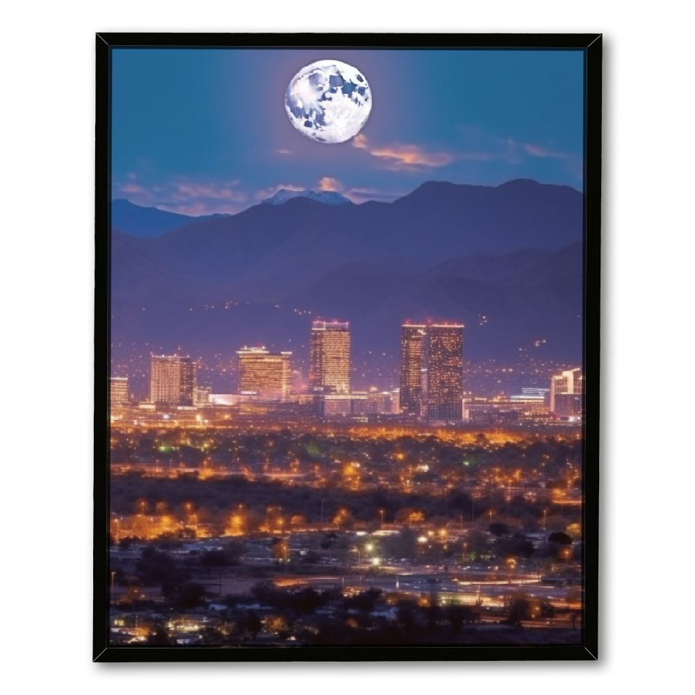C04-GENYS Cityscape Pictures for Living Room Phoenix Arizona Paintings ...