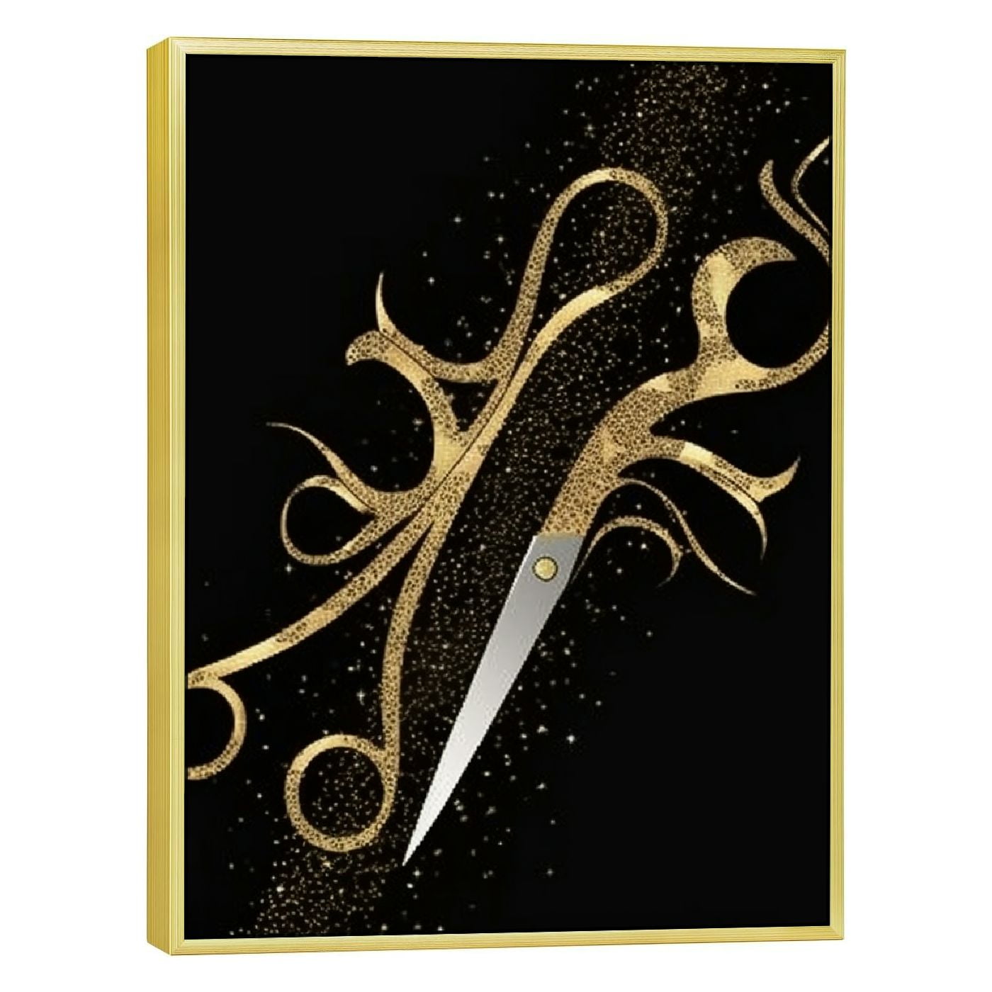 C04GENYS Hair Salon Pictures Wall Decor Canvas Wall Art