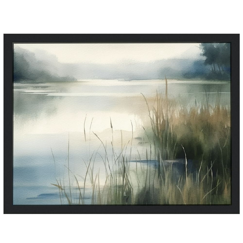 C04GENYS Still Evening Waters II Canvas Wall Decor by Artist Carol