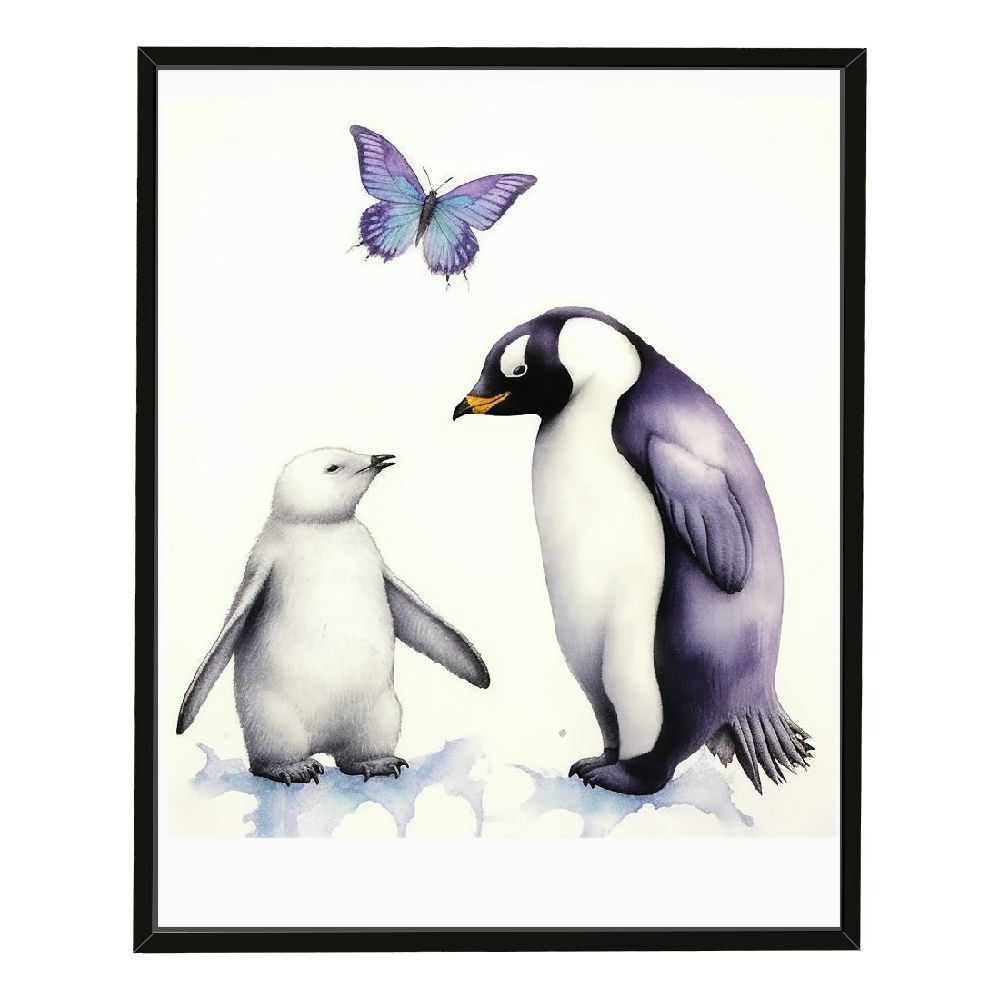 C04-GENYS The Kids Room by Stupell Cute Cartoon Baby Polar Bear and