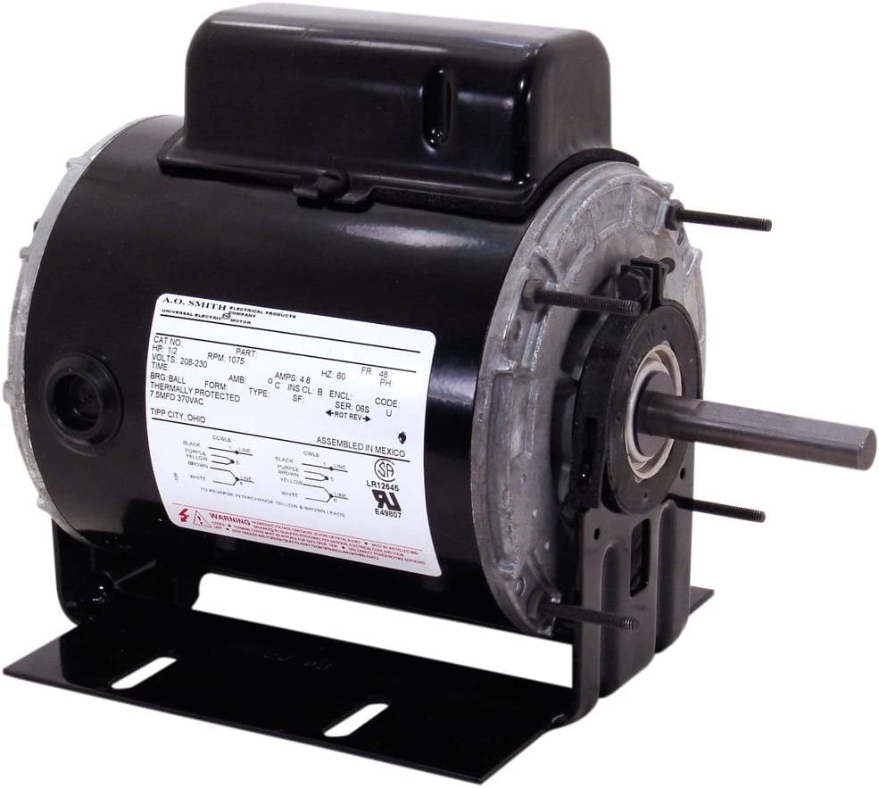 C045A 1/4 , 1100 RPM, 1 Speed, 115/230 Volts, 4.0/2.0 Amps, 1 Service