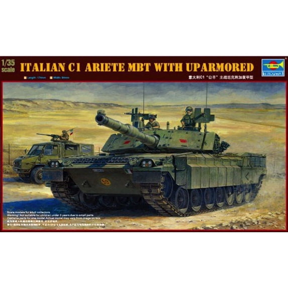 C1 ARIETE MBT WITH UPARMORED
