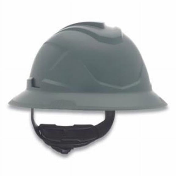 C1 Fas-Trac III 4 Point Ratchet Non-Vented Hard Hat, Gray