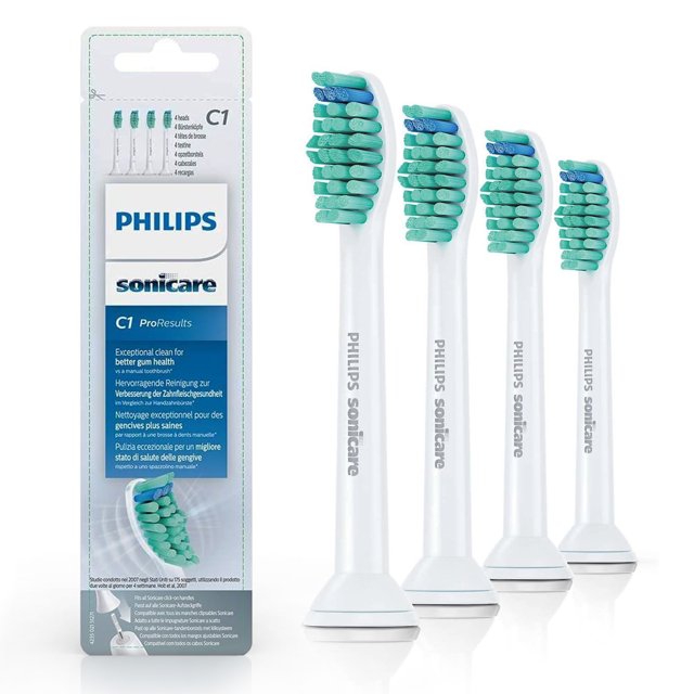 C1 Replacement Toothbrush Heads Compatible with All Philips Sonicare