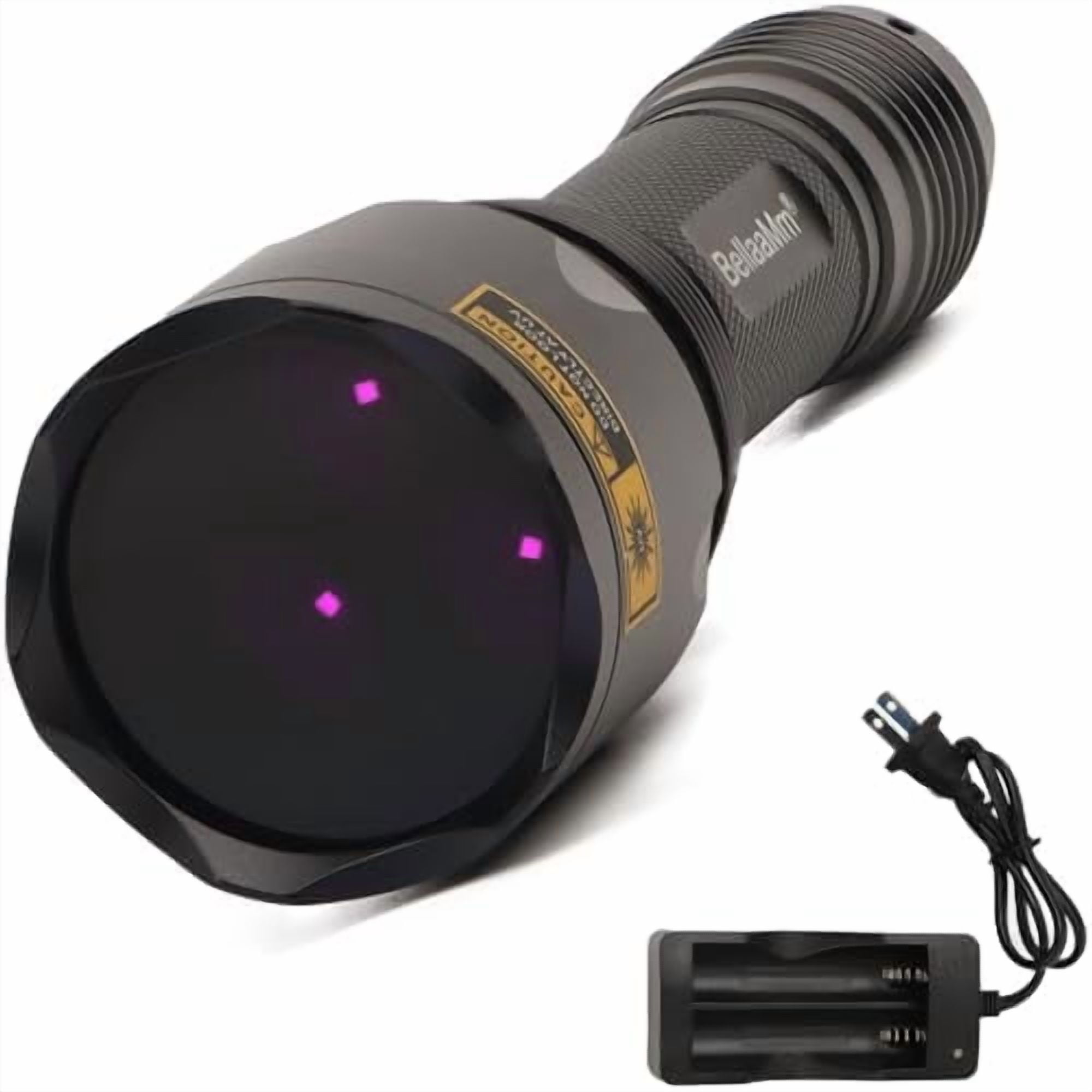 Uv Flashlight For Rocks 20W 365nm UV Flashlight USB Rechargeable UV Light High Power Black Pet Urine Detection Resin Curing Minerals Blood Tracking Scorpion Rockhounding Yooper Blood Tracking Light