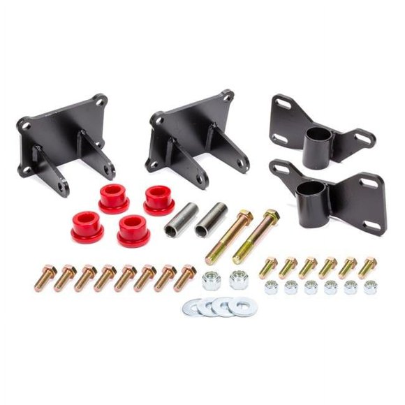 C10 LS Motor Into Polyurethane Engine Mount Kit for 1973 - 1987