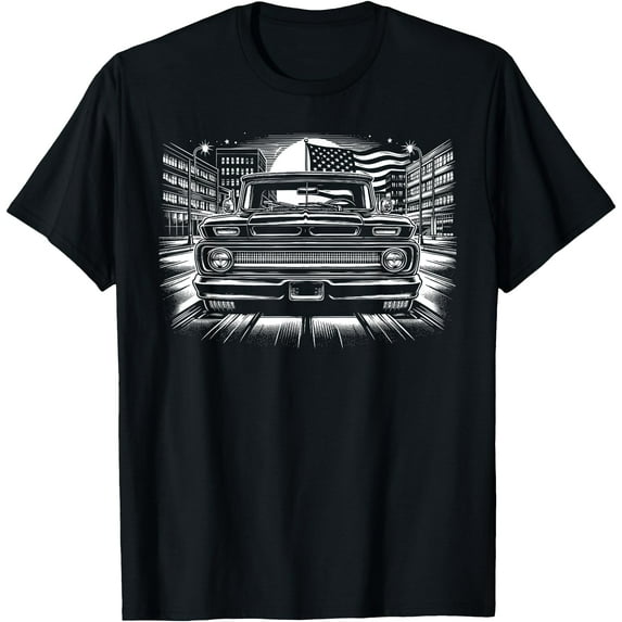 C10 Truck First Generation 1960-1966 Classic C10 Truck T-Shirt,Sport Grey Color,Size 4XL
