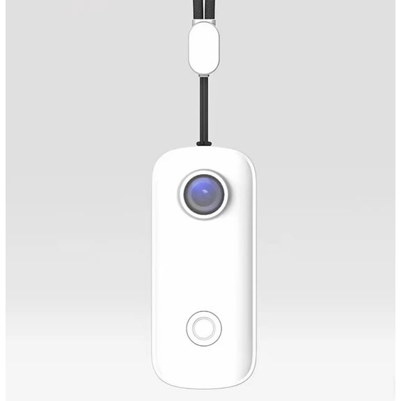 C100+ Mini WiFi Action Camera 4K30fps Pocket Sized Wearable Body Camera, Magnetic, APP Control, Underwater Small Vlog Helmet Mount Kits SD Card, Weighs 1oz, 2.4 * 1 * 0.6 inch