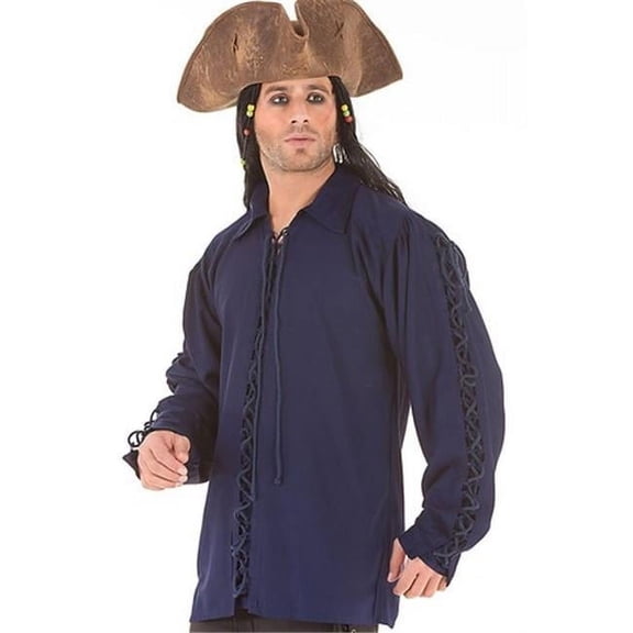 C1034 Patrickson Shirt, Navy - Large