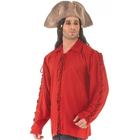 C1034 Patrickson Shirt, Red - Extra Large