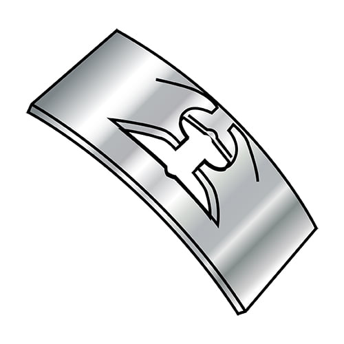 C105SS-440-4 Flat Steel Spring Nut 301 Stainless Steel (Half-Hard) (Pack Qty 5,000) BC-145228