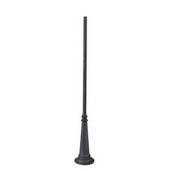 C10BK-Acclaim Lighting-Surface Mount - Fluted Post - 16.75 Inches Wide by 120 Inches High