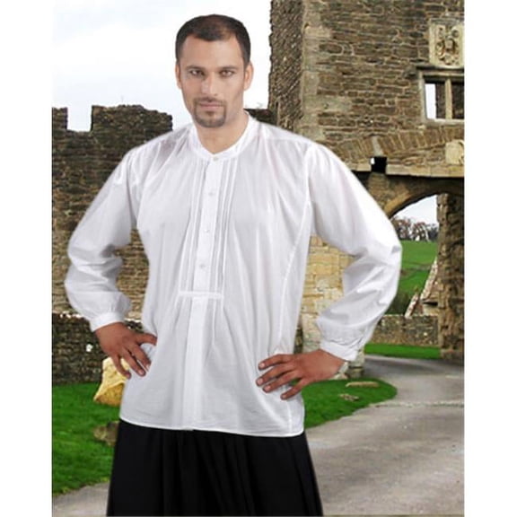 C1100 Warriors Medieval Shirt- White - Extra Large