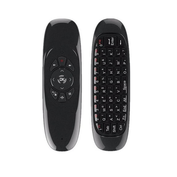 C120 Fly Air Mouse Remote Wireless Keyboard 2.4GHz Connection G64 Rechargeable Keyboard Mouse for Android TV Box/PC