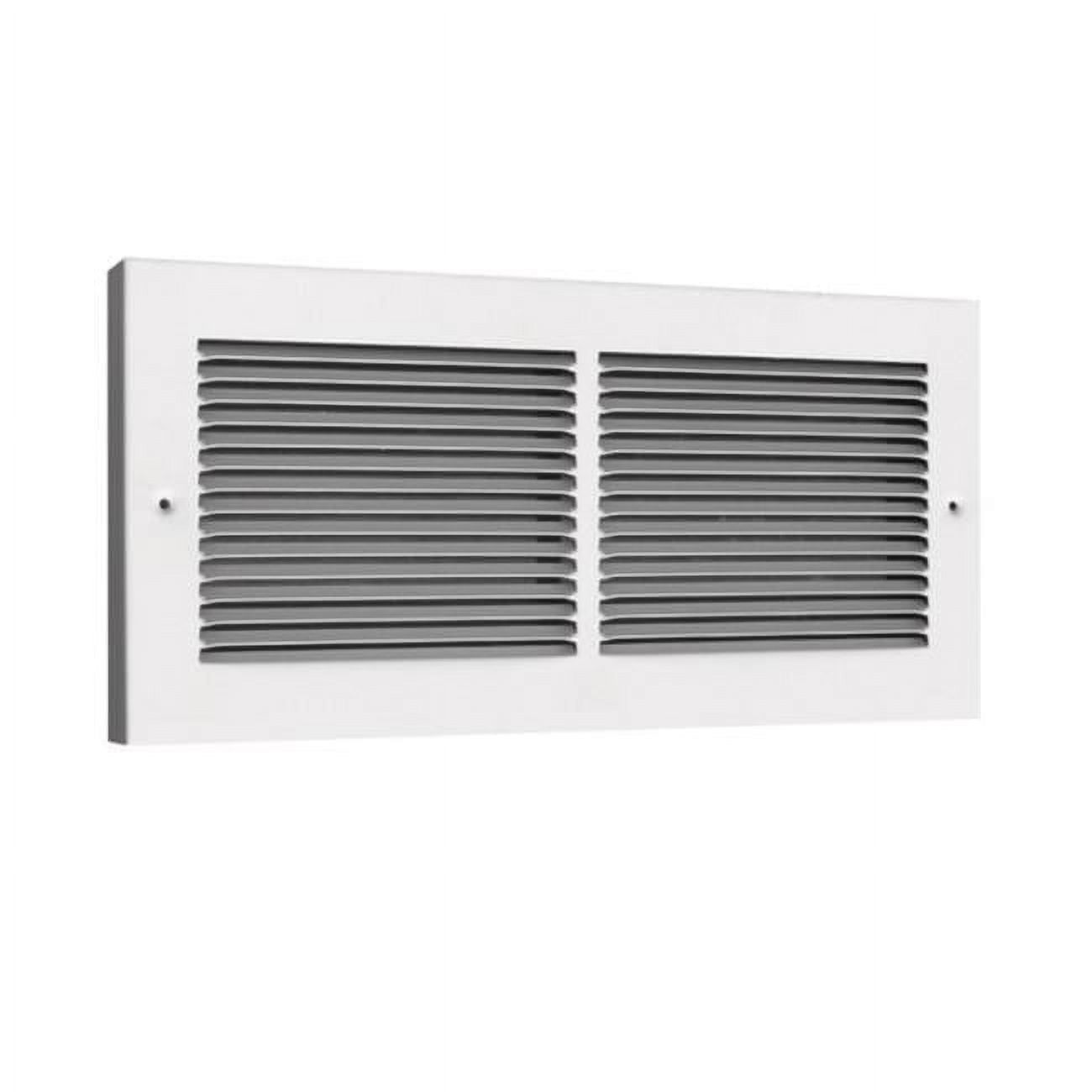 C123RW24X6 Baseboard Return Air Grille White 24 x in